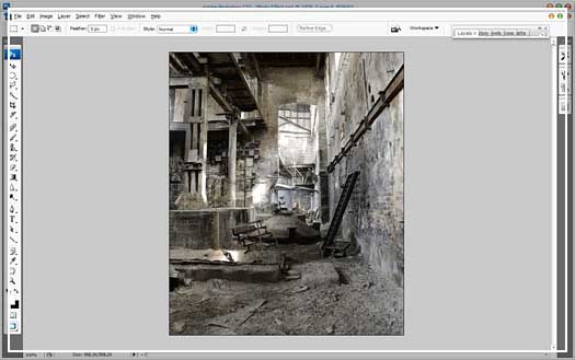Эффект старой фотографии в фотошопе
