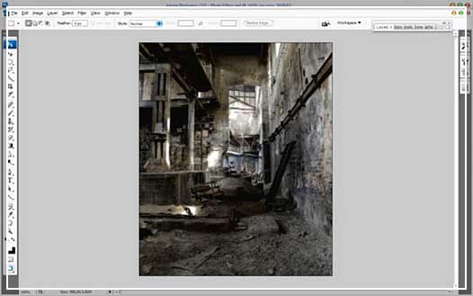 Эффект старой фотографии в фотошопе