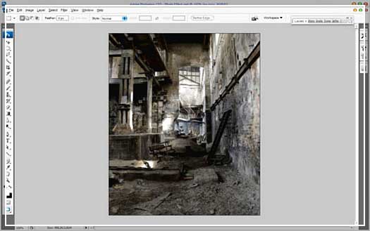 Эффект старой фотографии в фотошопе